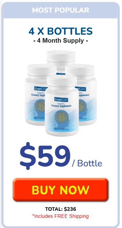 Cogniclear buy now 3 bottles